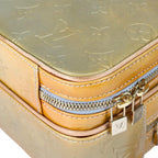 Louis Vuitton Murray Enamel Leather Yellow Backpack Gold — view 7