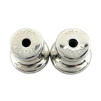 Hermes Equip Buffalo Horn Pink Beige Earrings Silver — view 6