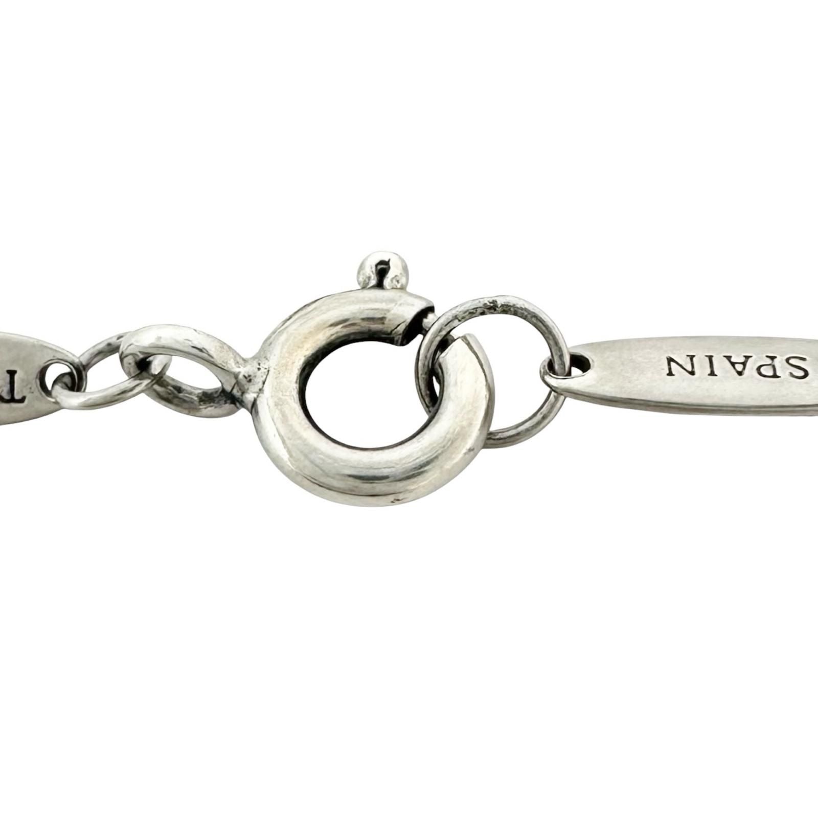 Tiffany & Co Open Silver Necklace — view 5