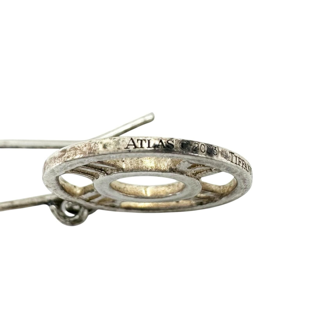 Tiffany & Co Atlas Silver Earrings — view 6
