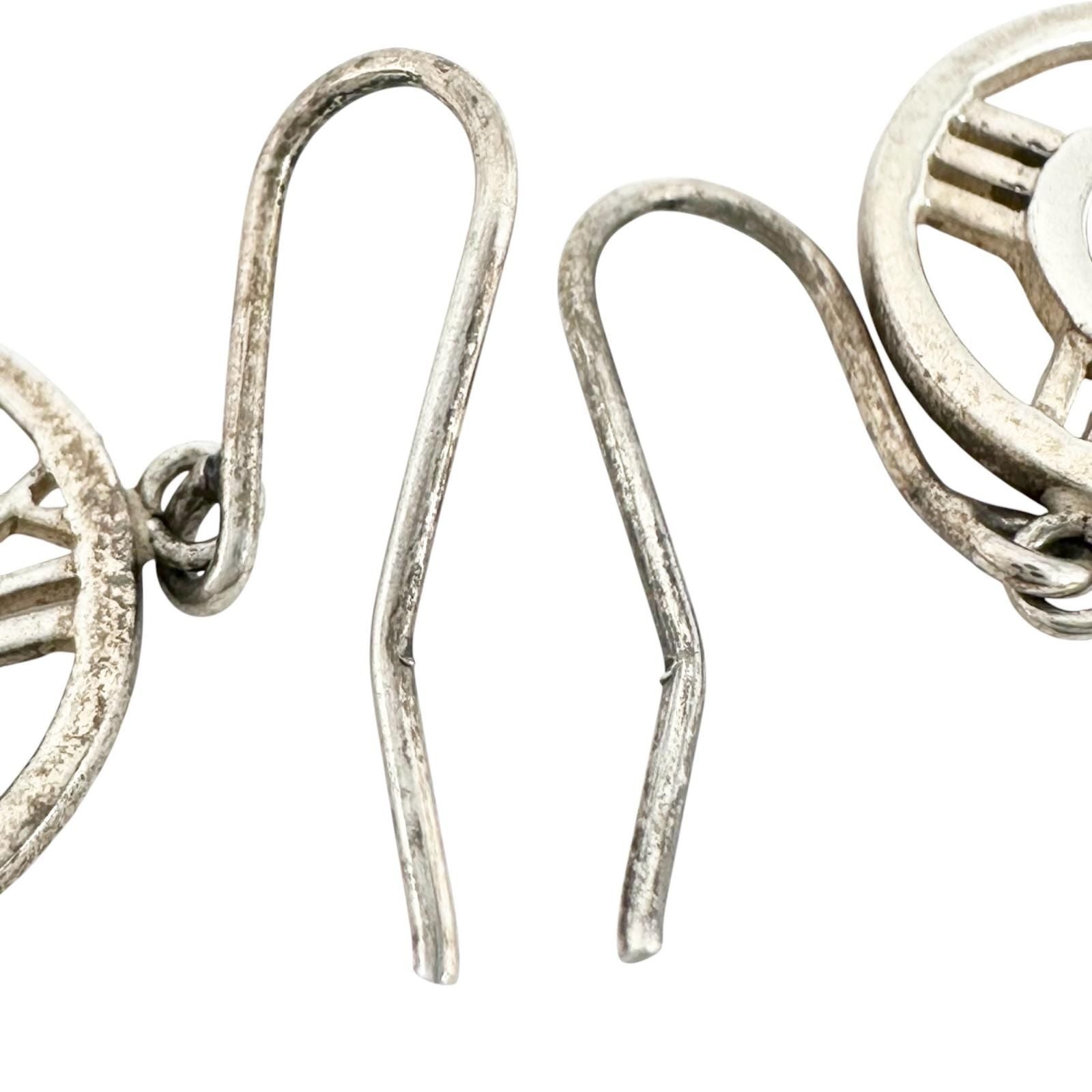 Tiffany & Co Atlas Silver Earrings — view 5