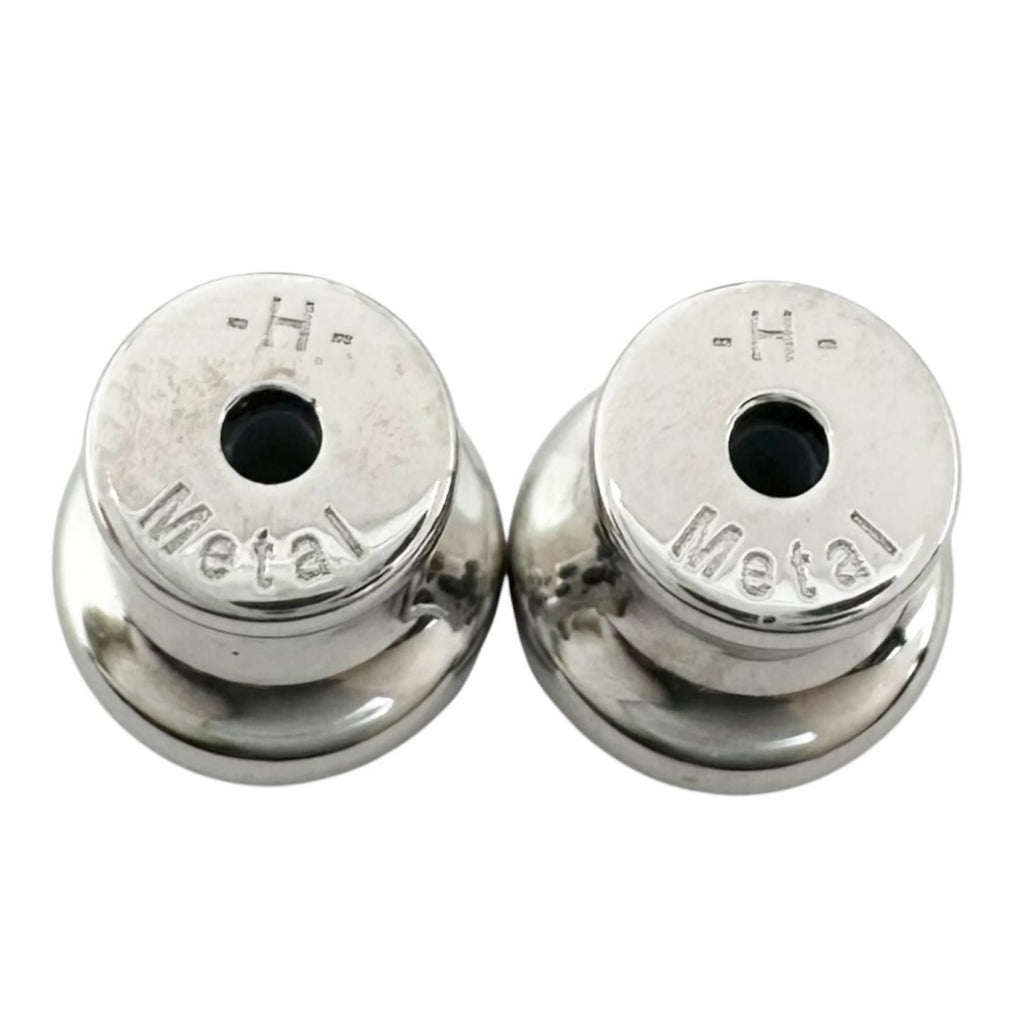 Hermes Ismu Buffalo Horn Gray White Earrings — view 7