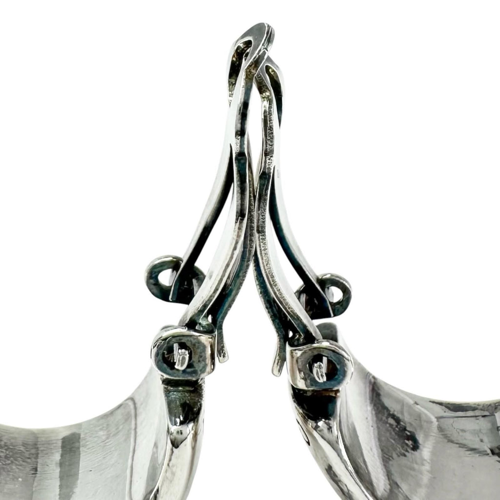 Chanel Silver Earrings — view 3