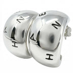 Chanel Silver Earrings — view 6