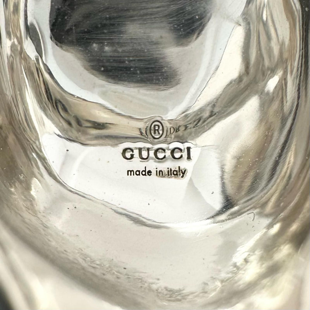 Gucci Anga Forest Silver Black Ring — view 6