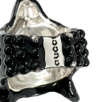 Gucci Anga Forest Silver Black Ring — view 4