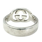 Gucci Interlocking Silver Ring — view 3