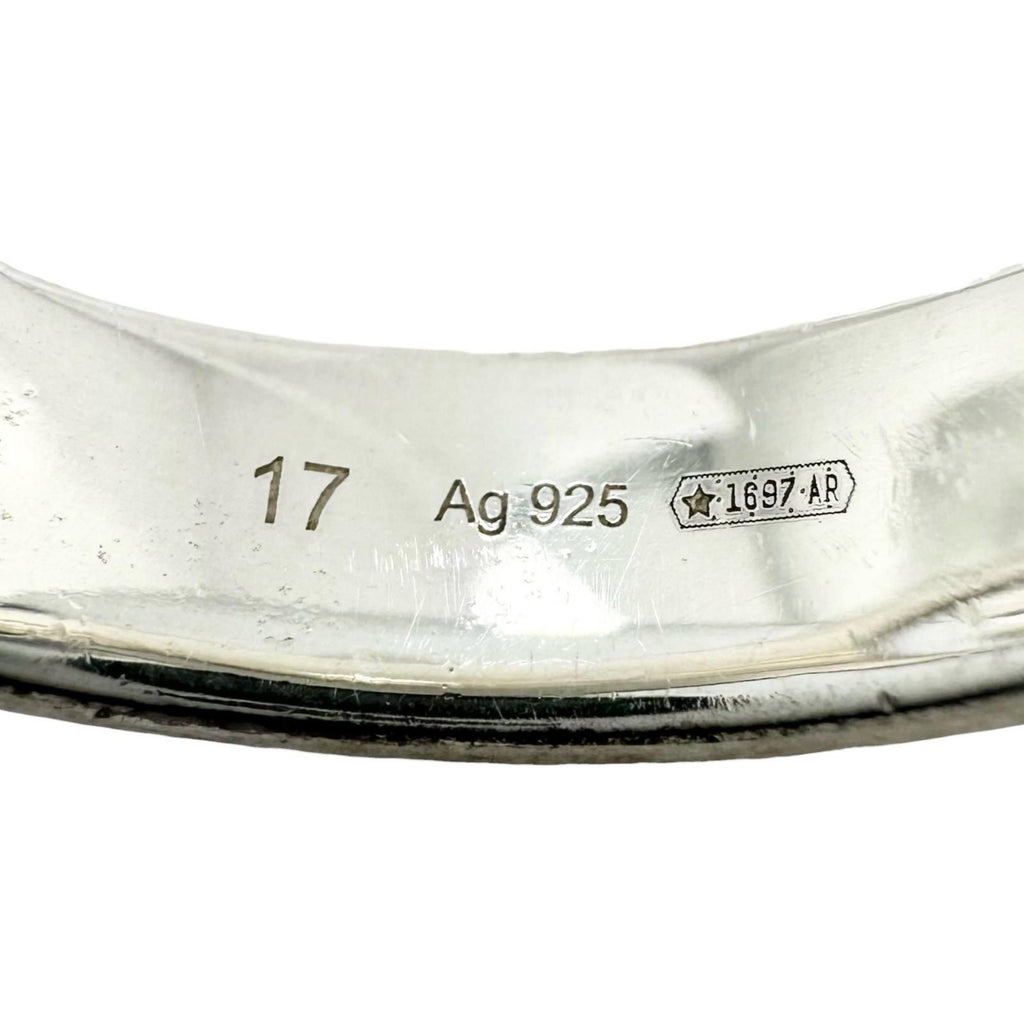 Gucci Interlocking Silver Ring — view 5
