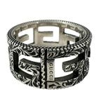Gucci Square Silver Ring — view 3