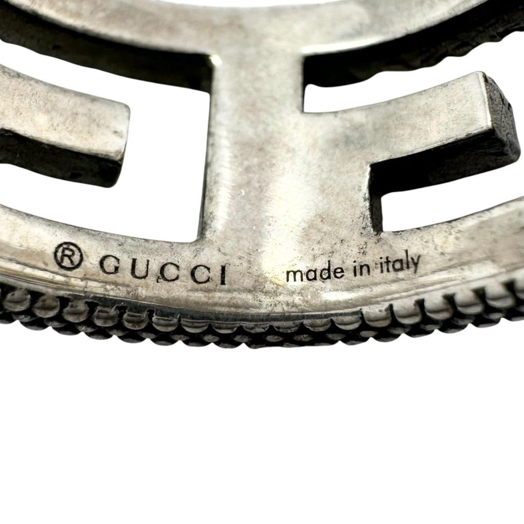 Gucci Square Silver Ring — view 4