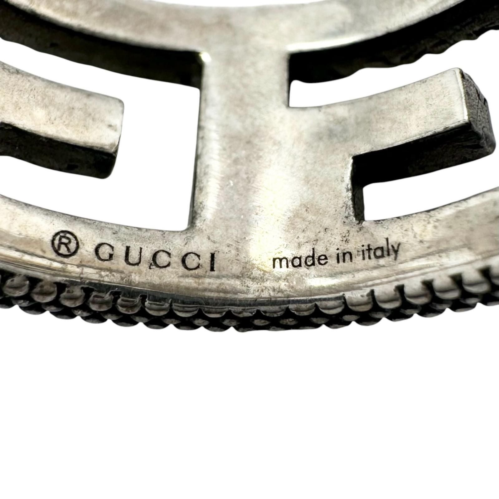 Gucci Square Silver Ring — view 4