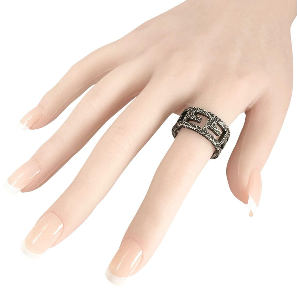Gucci Square Silver Ring — view 7