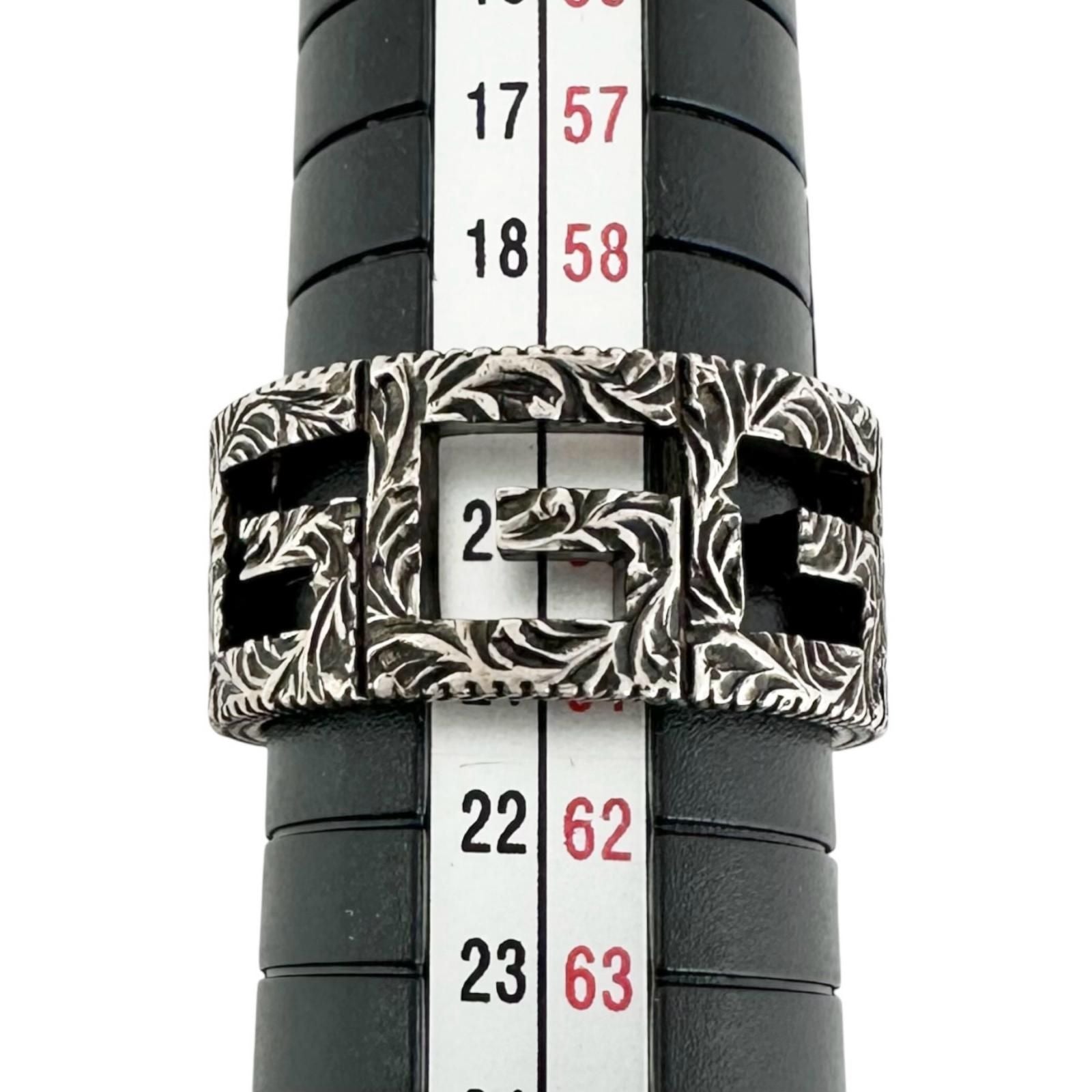 Gucci Square Silver Ring — view 8