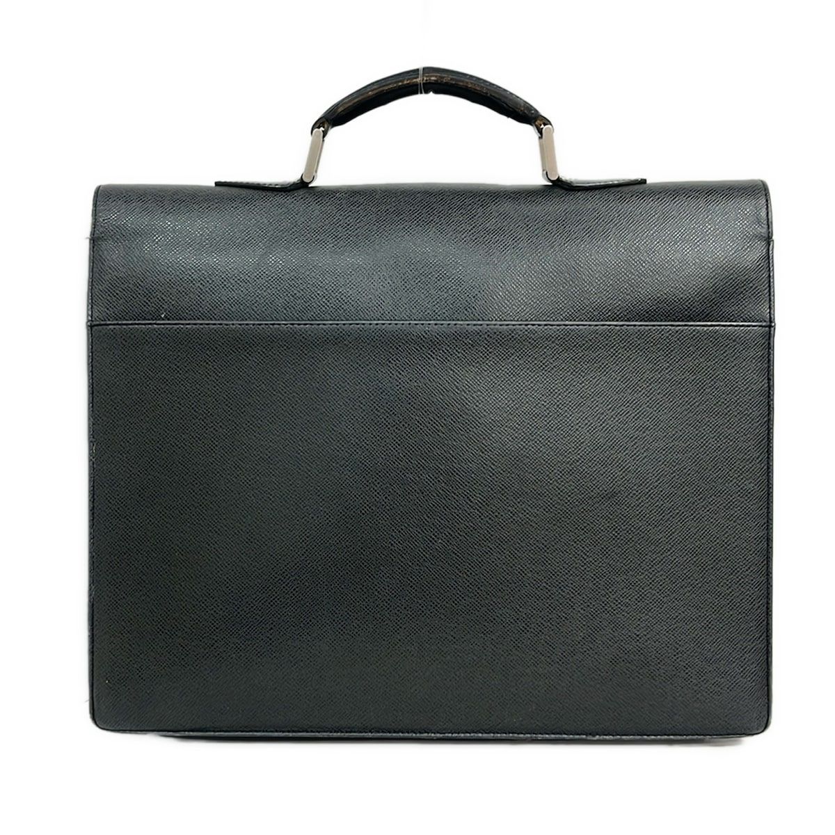 Louis Vuitton Business Bag Taiga Moscova Ardoise Key Missing — view 3