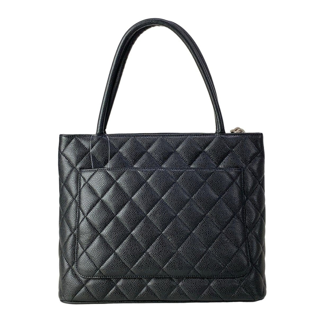 Chanel Tote Reissue Black Silver — view 3