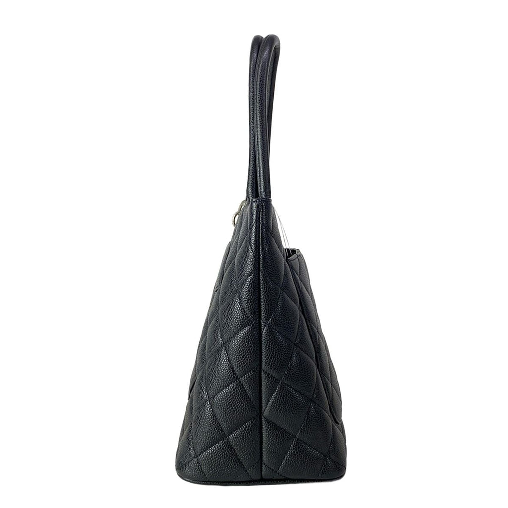 Chanel Tote Reissue Black Silver — view 4
