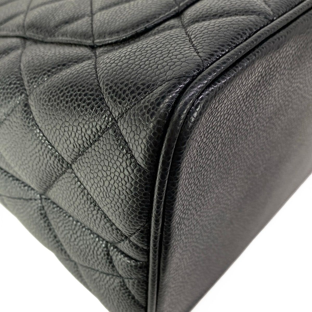 Chanel Tote Reissue Black Silver — view 8