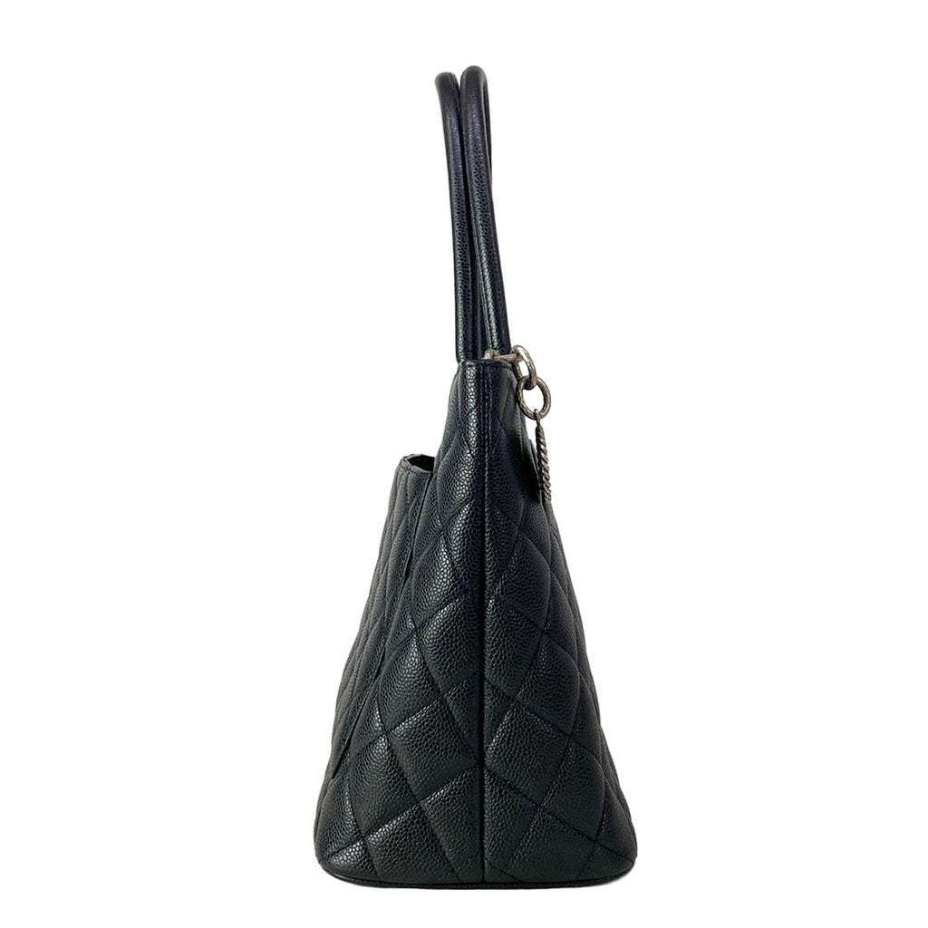 Chanel Tote Reissue Black Silver — view 2