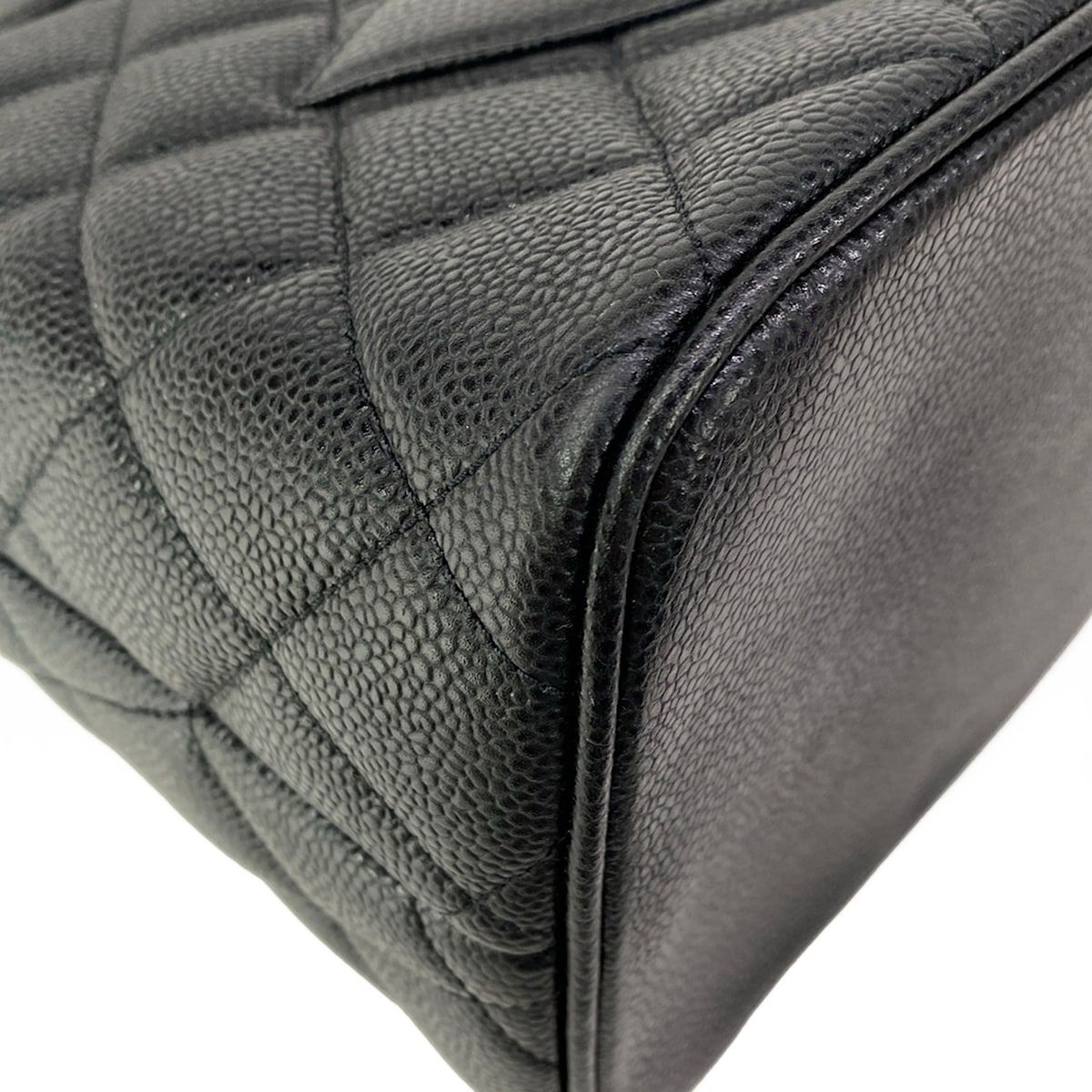Chanel Tote Reissue Black Silver — view 6