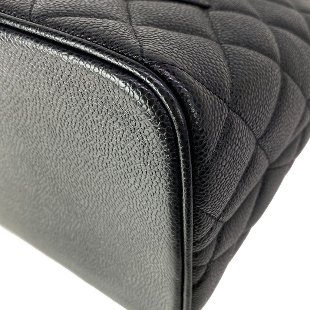 Chanel Tote Reissue Black Silver — view 7