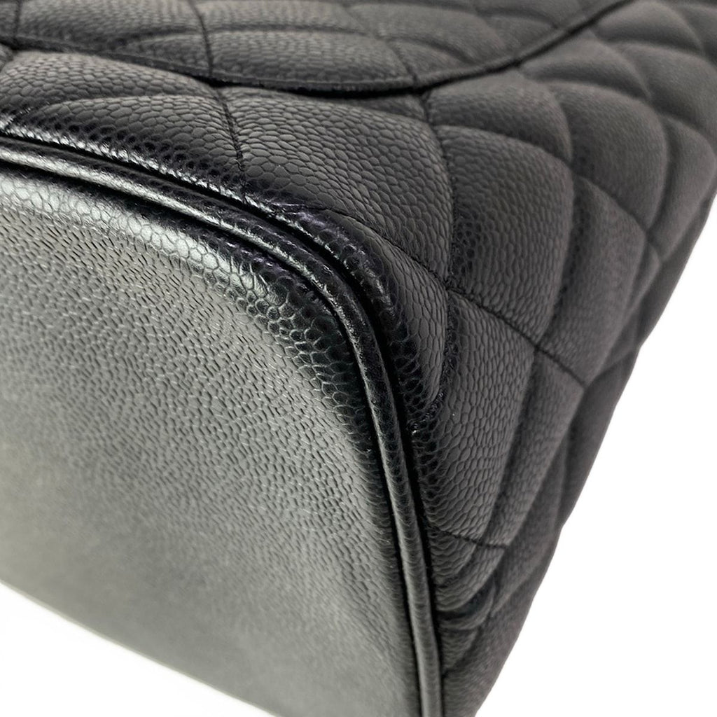 Chanel Tote Reissue Black Silver — view 9
