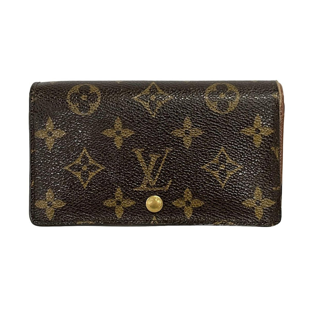 Louis Vuitton Bifold Wallet Monogram Portefeuille Tresor
