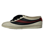 Gucci Sneakers 8.5 White Black Red Leather