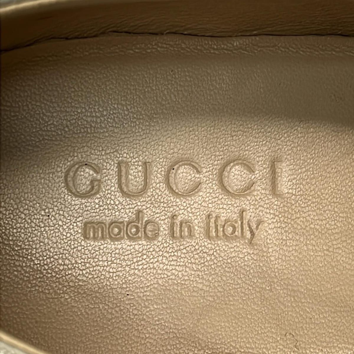 Gucci Sneakers 8.5 White Black Red Leather — view 5