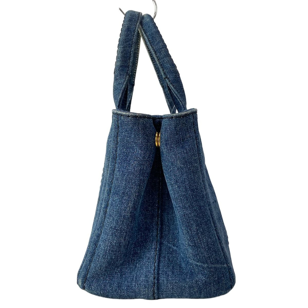 Prada Tote Canapa Navy 2-Way — view 4