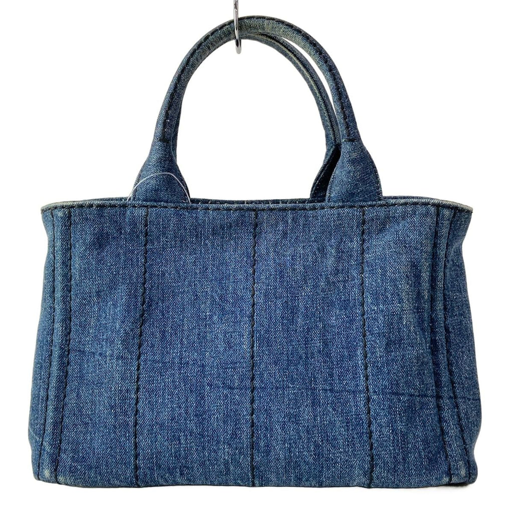 Prada Tote Canapa Navy 2-Way — view 3