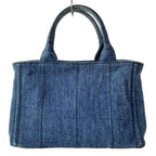 Prada Tote Canapa Navy 2-Way — view 3