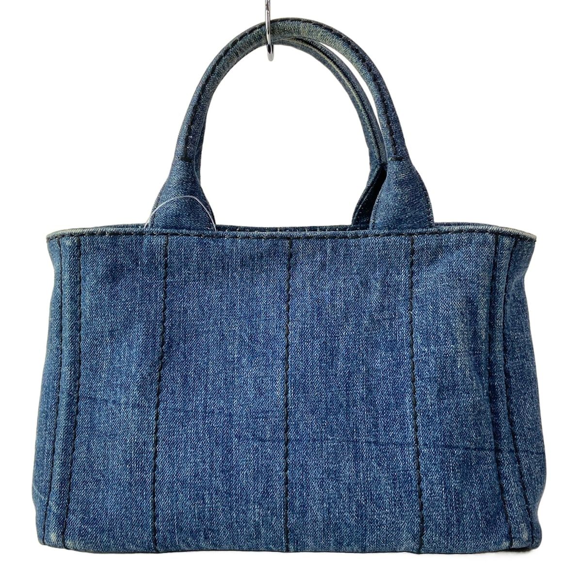 Prada Tote Canapa Navy 2-Way — view 3