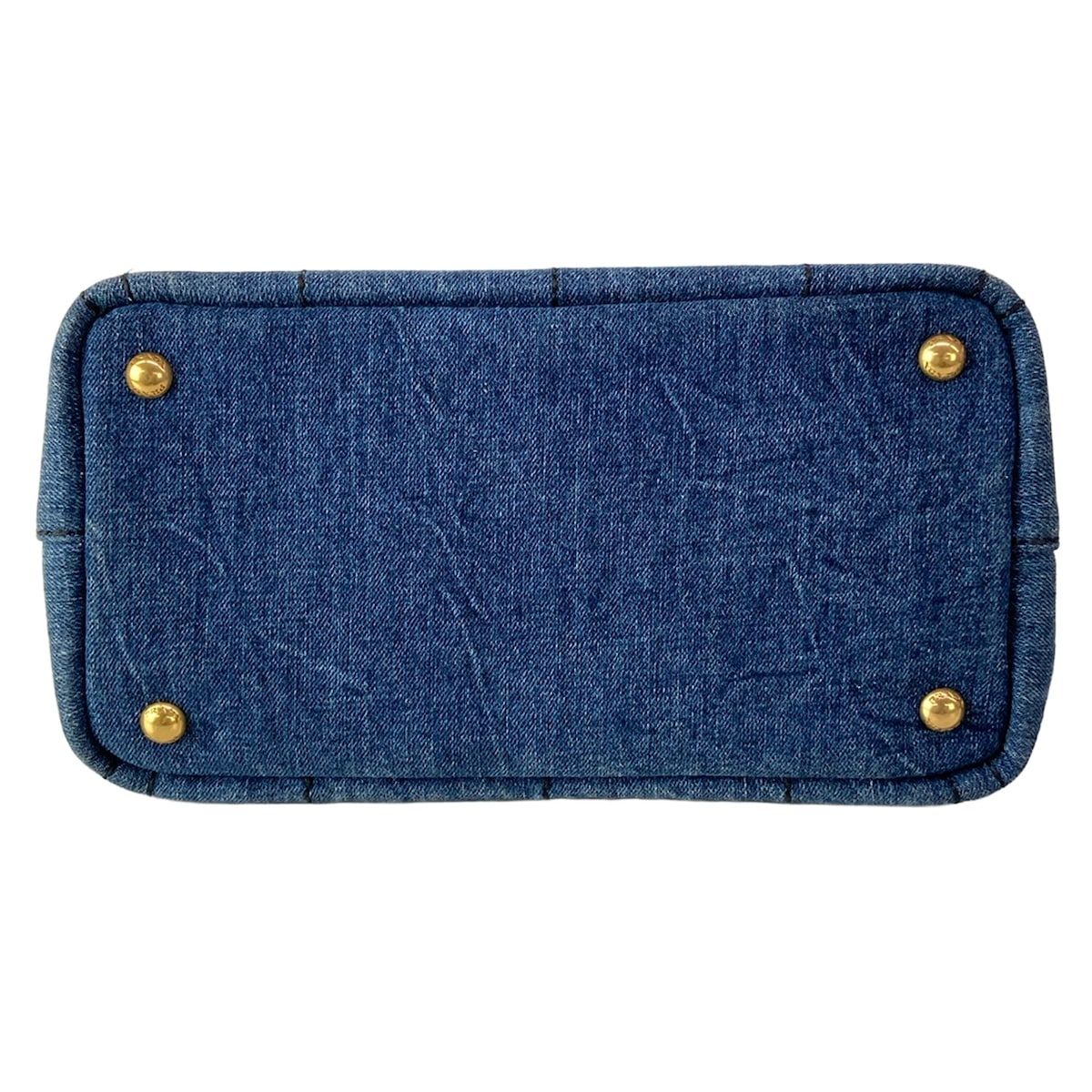 Prada Tote Canapa Navy 2-Way — view 5