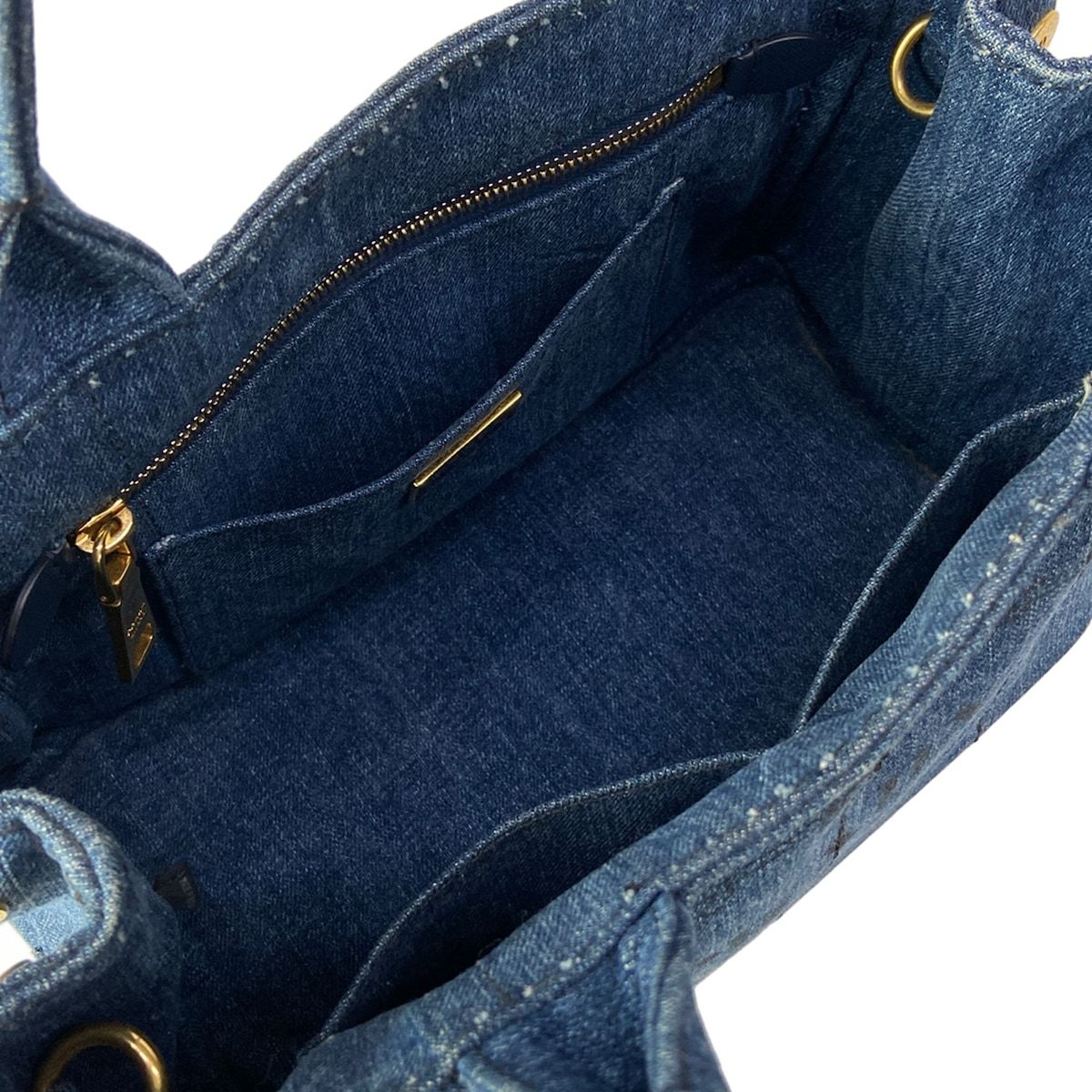 Prada Tote Canapa Navy 2-Way — view 7