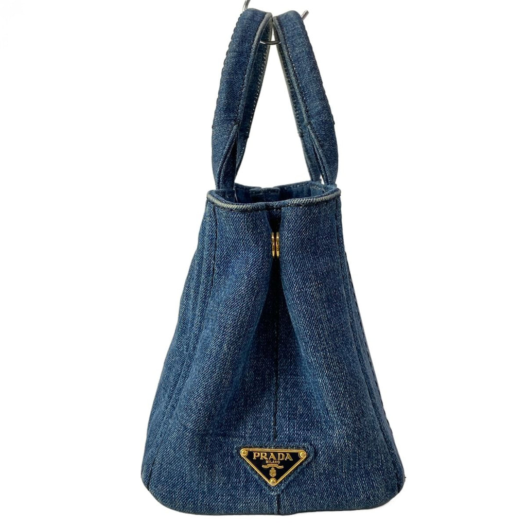 Prada Tote Canapa Navy 2-Way — view 2