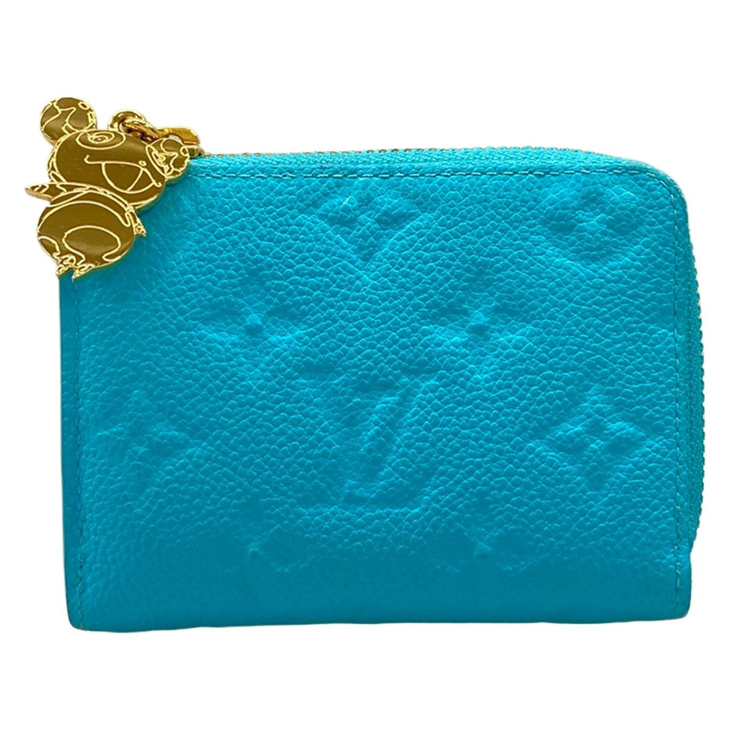 Louis Vuitton Coin Case Monogram Empreinte LV Takashi Murakami Portefeuille