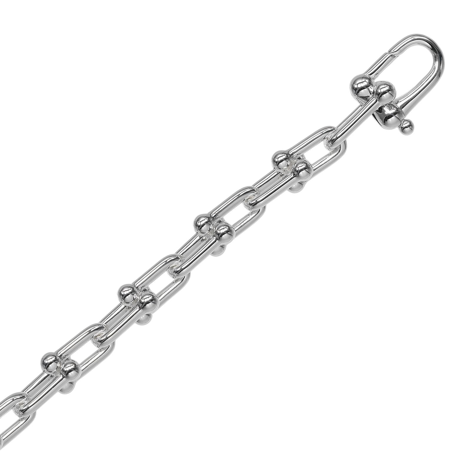 Tiffany & Co Small Link Bracelet 15.3 cm Wrist Circumference 925 Sterling — view 7