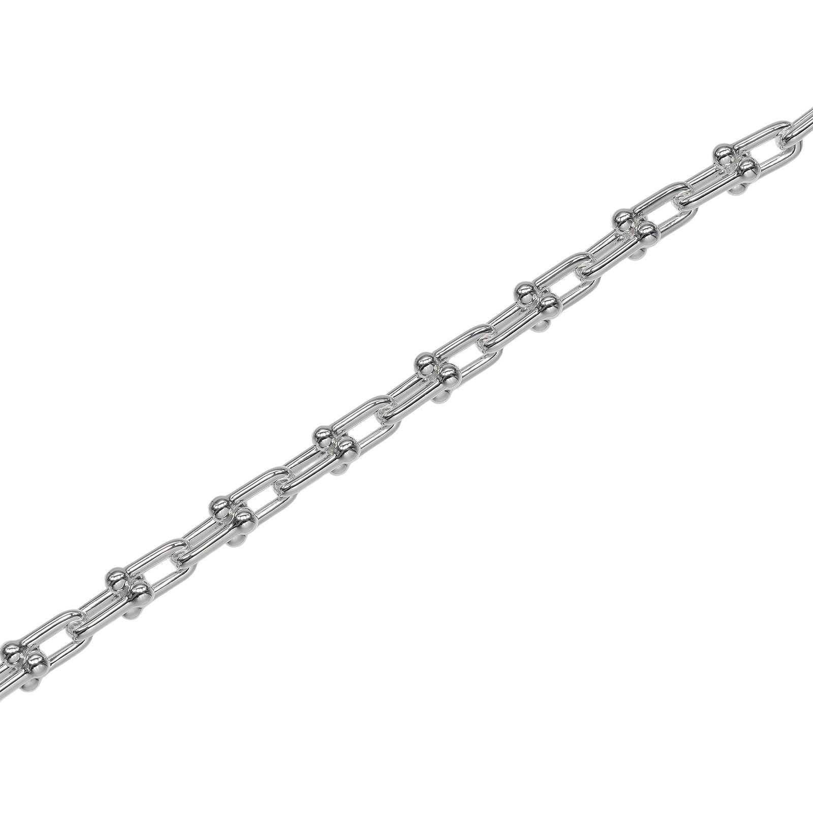 Tiffany & Co Small Link Bracelet 15.3 cm Wrist Circumference 925 Sterling — view 6