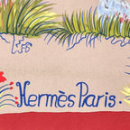 Hermes Carre 90 Nuba Mountain Scarf Silk 100% — view 7