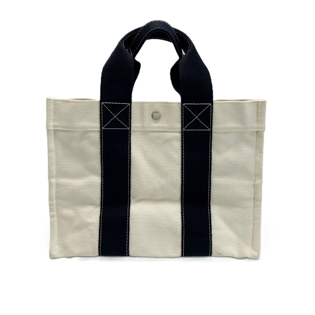 Hermes Tote Canvas Bora Ivory