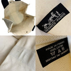 Hermes Tote Canvas Bora Ivory — view 7