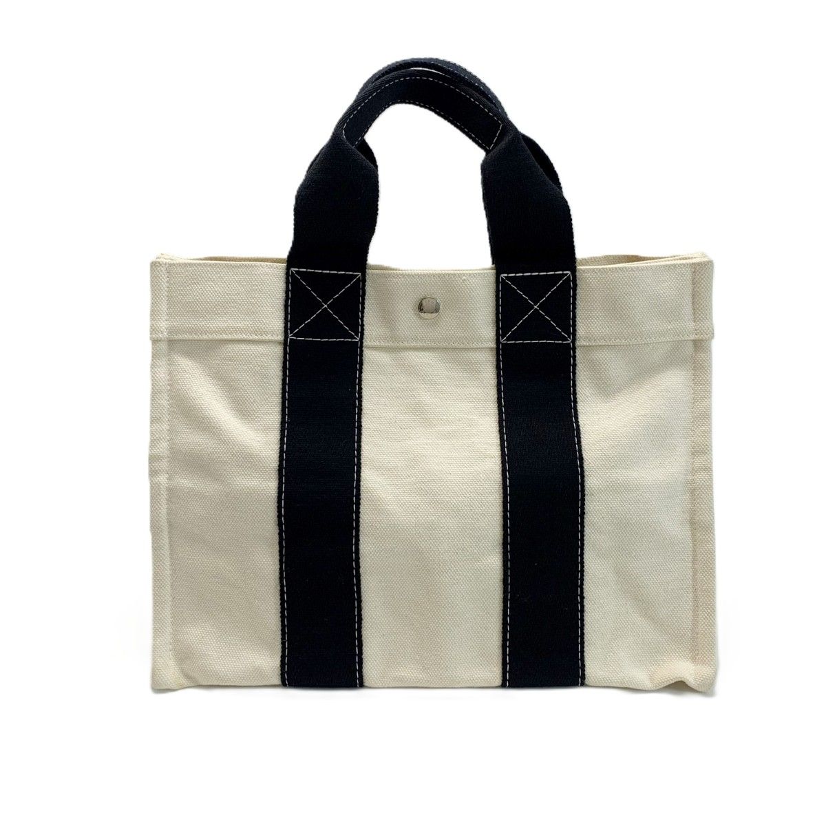 Hermes Tote Canvas Bora Ivory — view 2