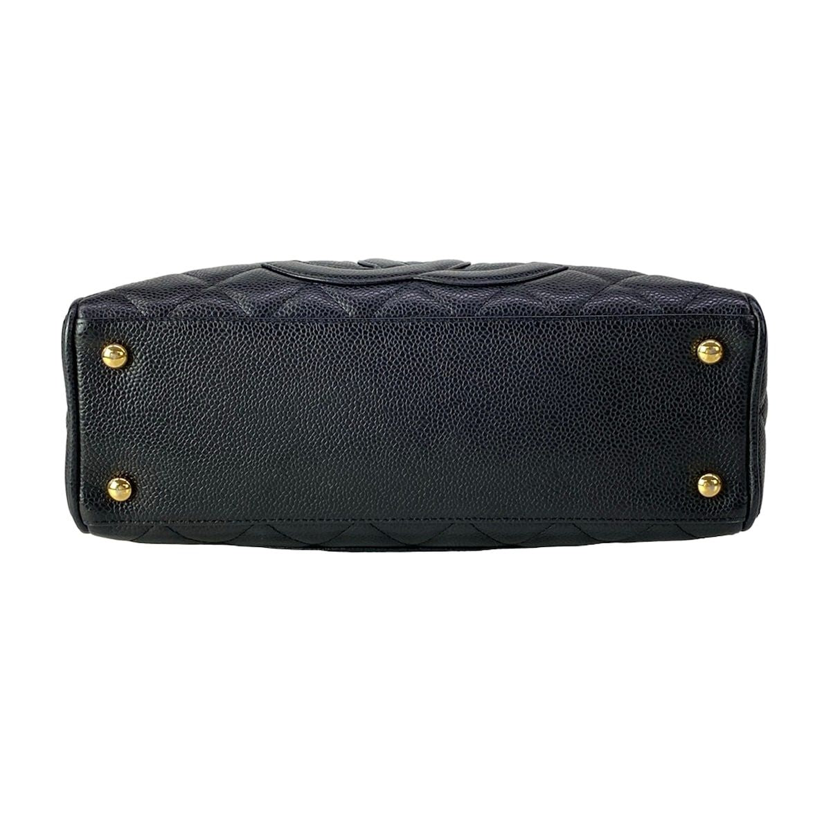 Chanel Handbag Quilted Black Mini Boston Gold — view 5