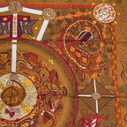 Hermes Silk Scarf Carre 90 Reve D'australie Australian Dream Blawan — view 3