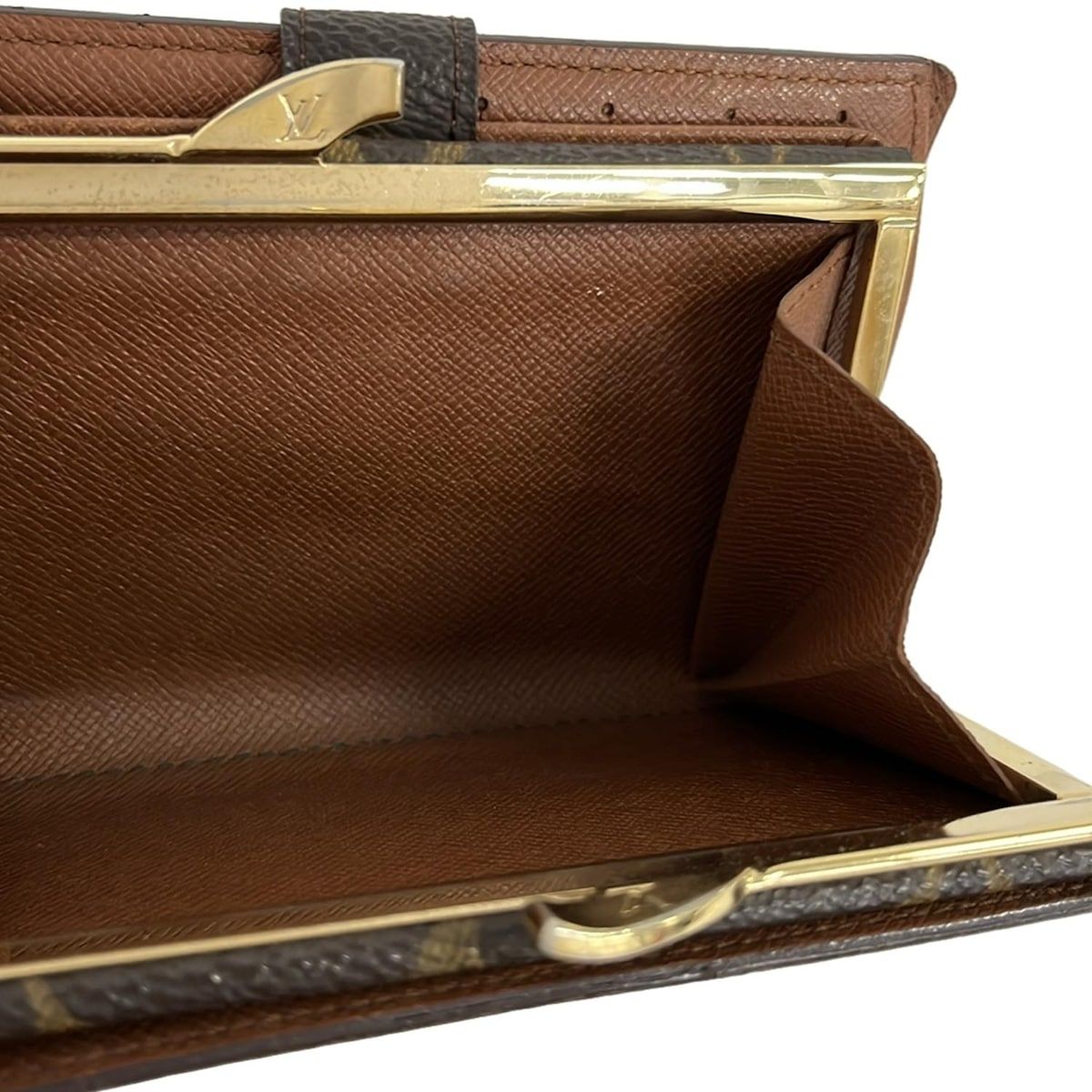 Louis Vuitton Bifold Wallet Monogram Porte Monet Viet Viennois Leather — view 4