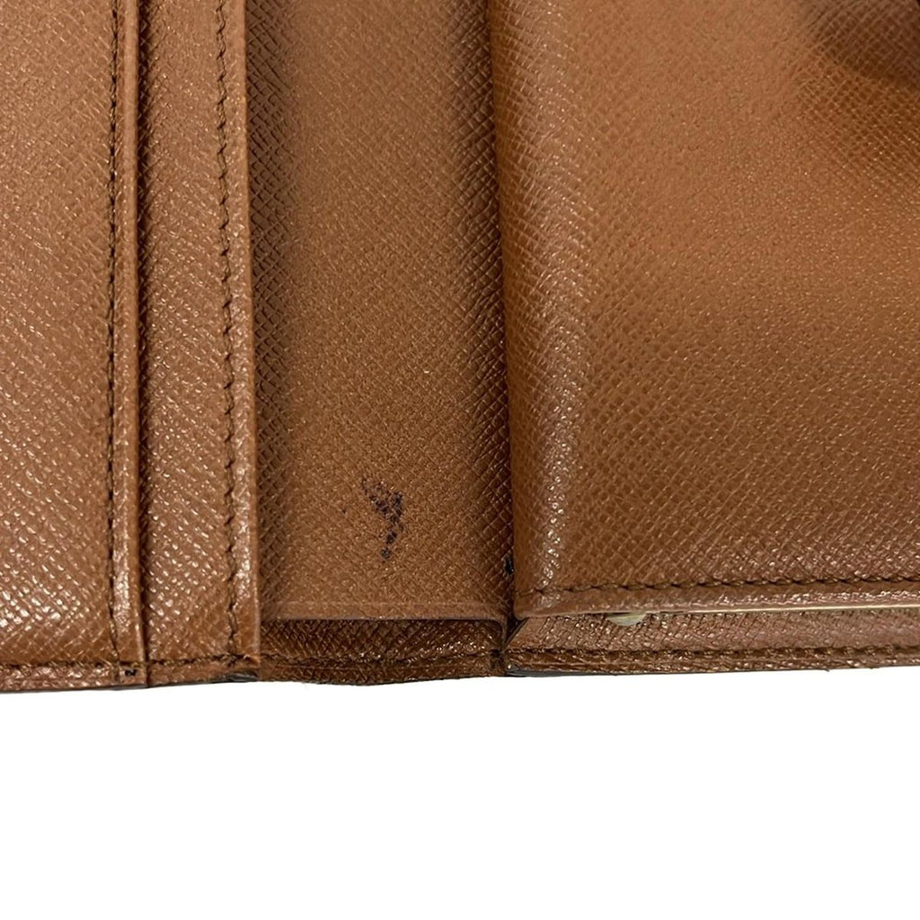 Louis Vuitton Bifold Wallet Monogram Porte Monet Viet Viennois Leather — view 8