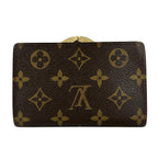 Louis Vuitton Bifold Wallet Monogram Porte Monet Viet Viennois Leather — view 2