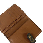 Louis Vuitton Bifold Wallet Monogram Porte Monet Viet Viennois Leather — view 3