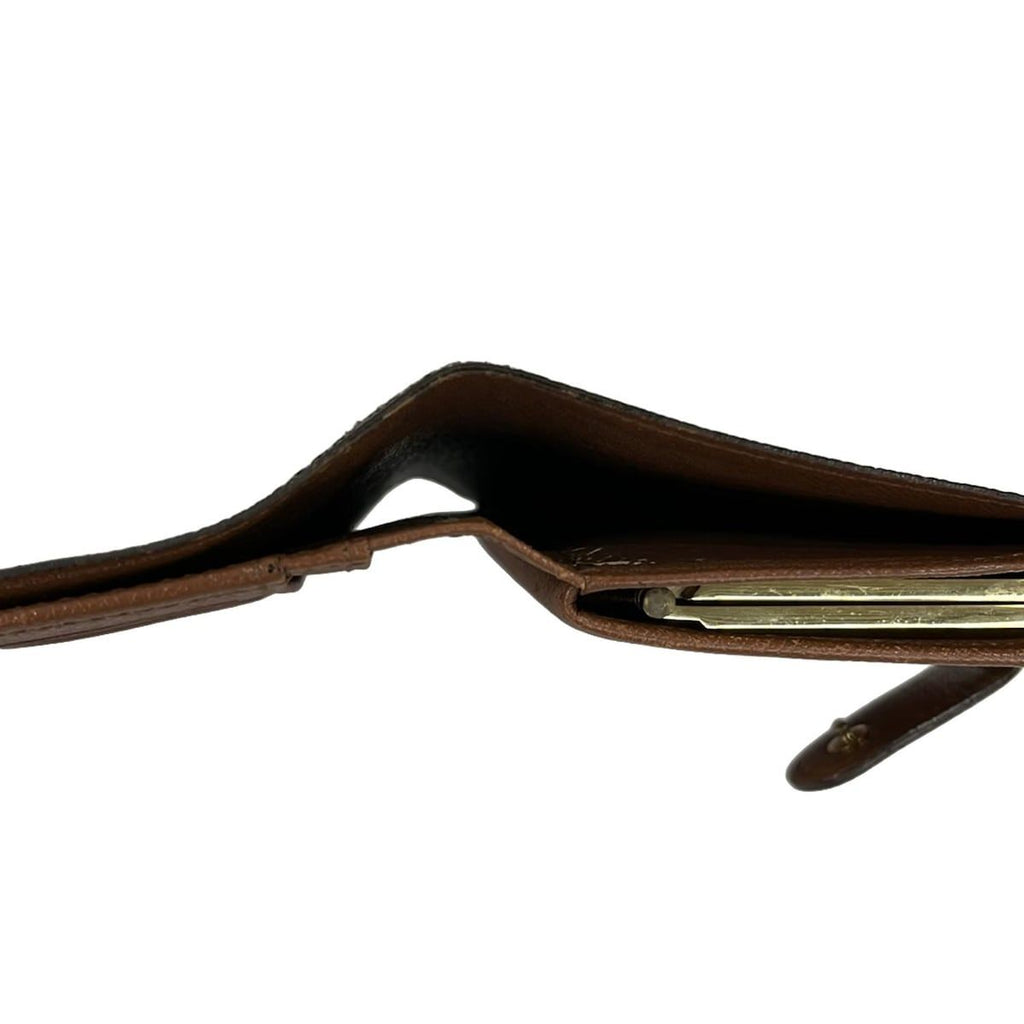 Louis Vuitton Bifold Wallet Monogram Porte Monet Viet Viennois Leather — view 7