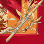 Hermes Promenade Au Pays de Cezanne's Country Carre 90 Silk Scarf — view 6